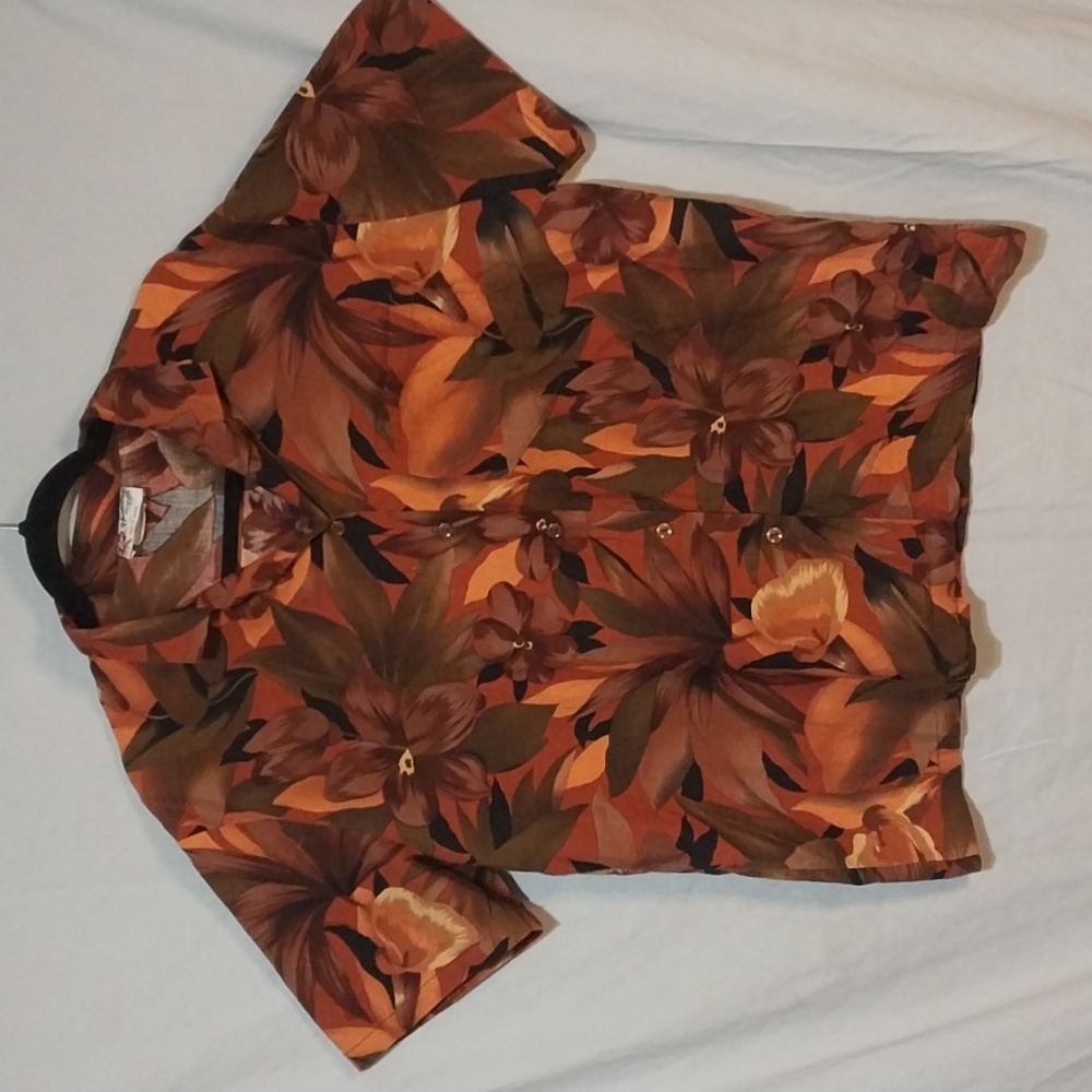 Hilo Hatties The Hawaiian Original Vintage Men's Shirt Size Large